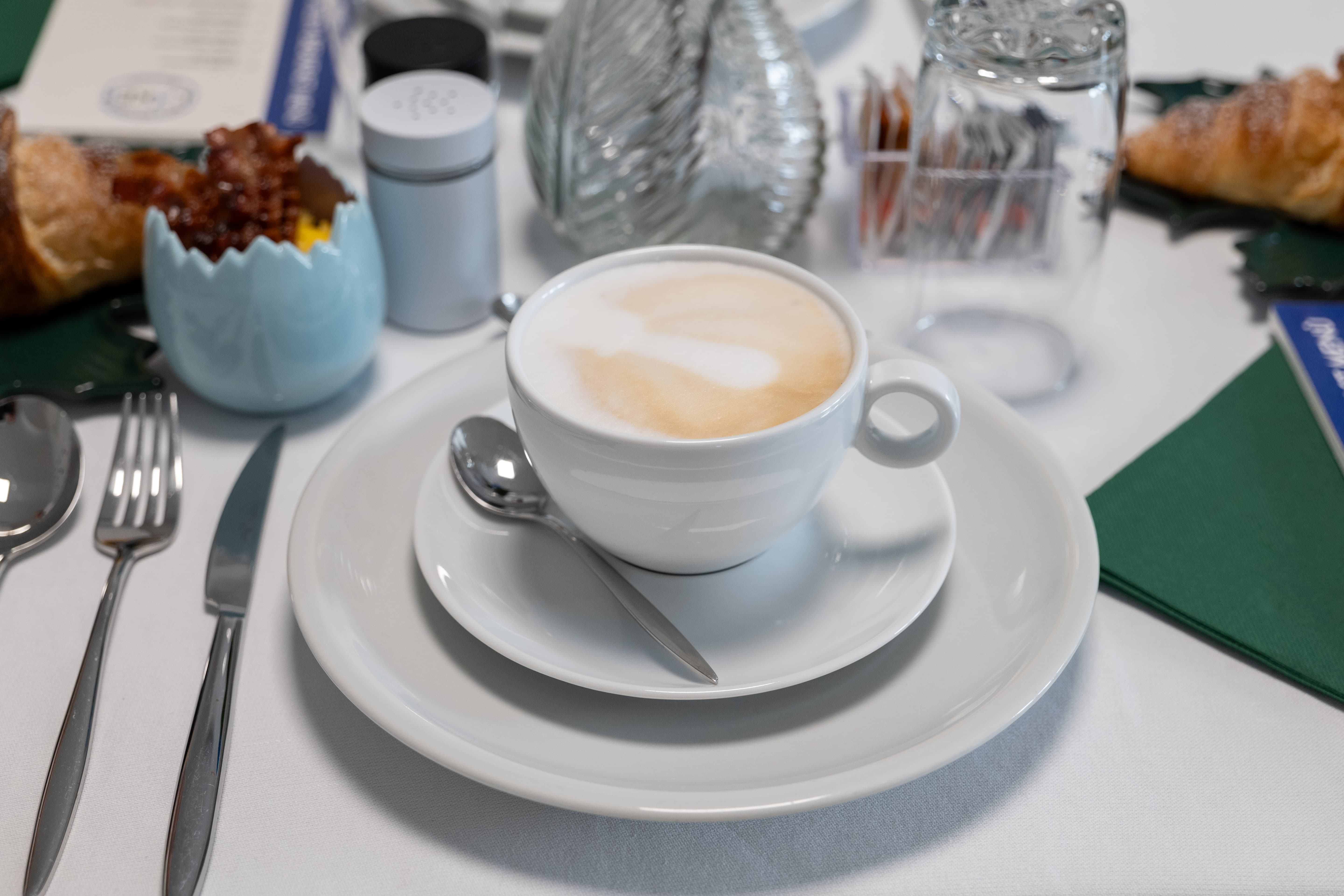 Our breakfast — 18